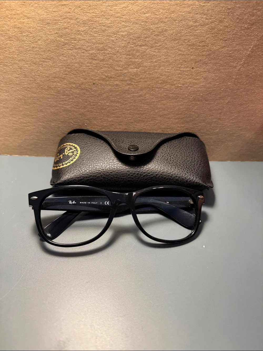 Ray Ban New Wayfarer Black Eyeglass Frames